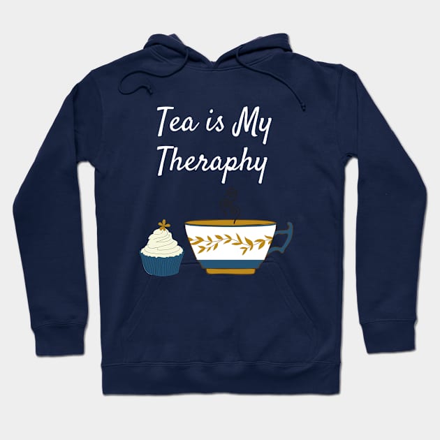 Tea is My Therapy Hoodie by Cation Studio